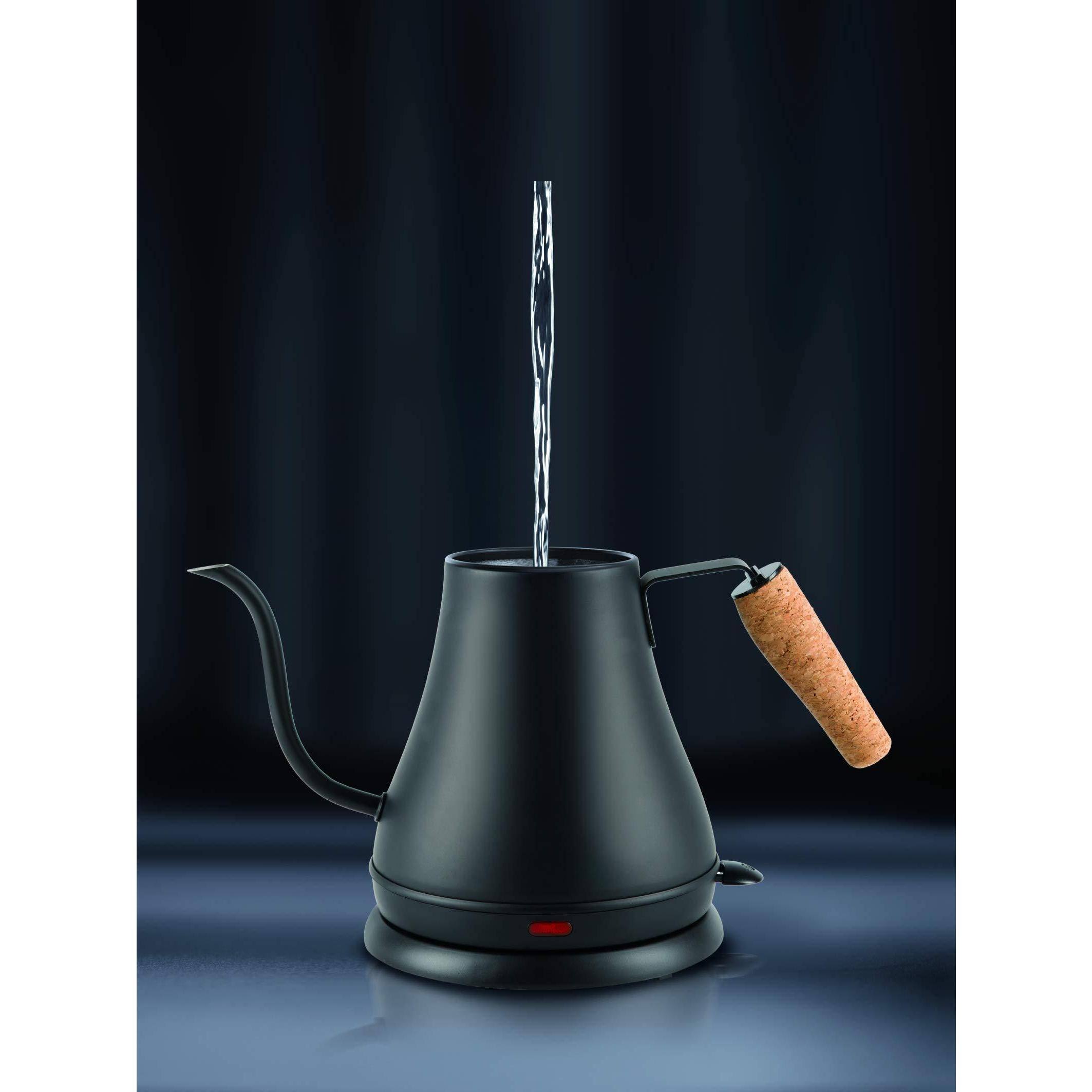 Alt View 3. Dapper Styles - Electric Gooseneck Kettle (27 Ounce) And Pour Over Coffee Maker (.5 Liter) Bundle - Default.