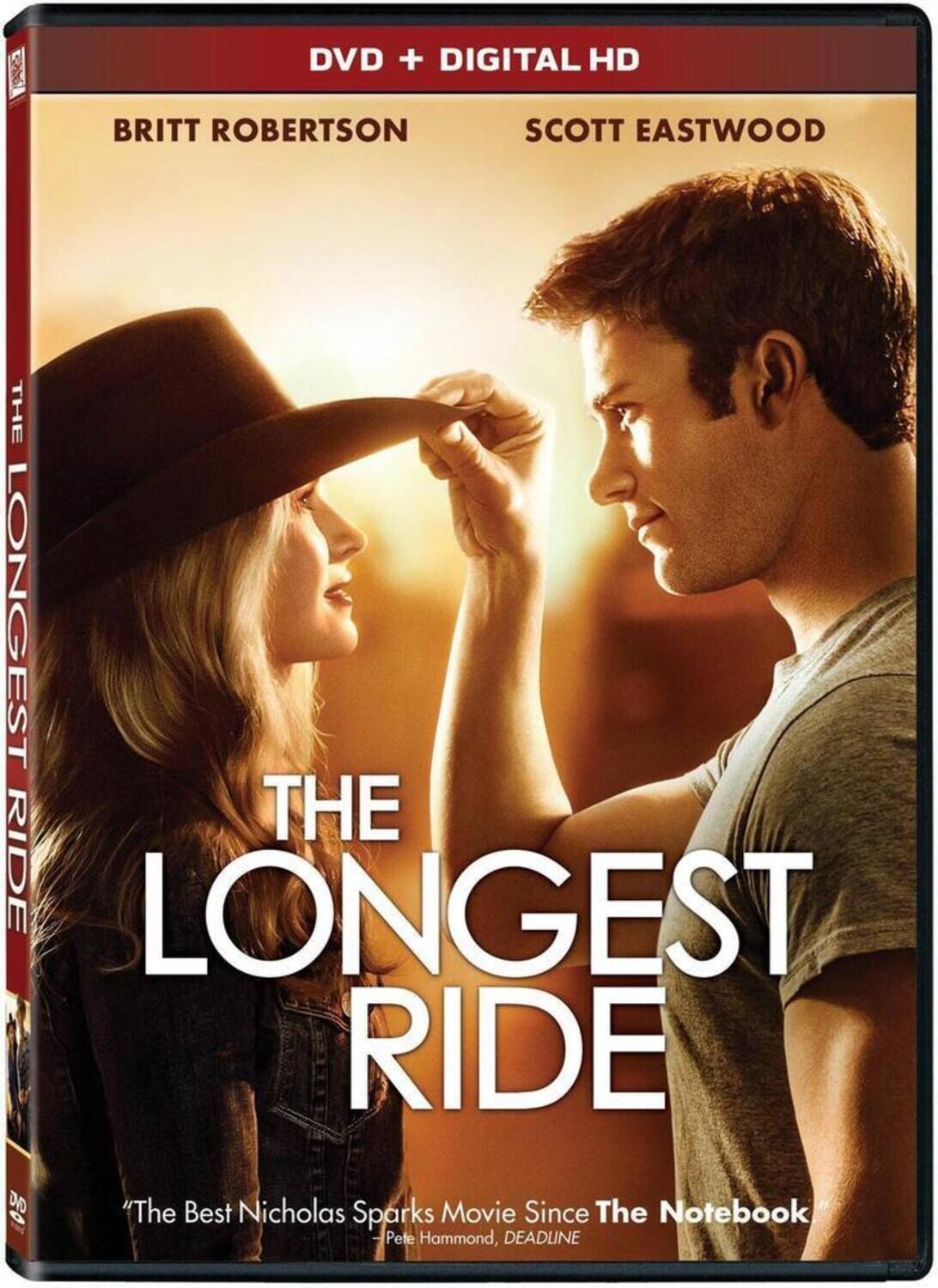 Front. The Longest Ride   - DVD.