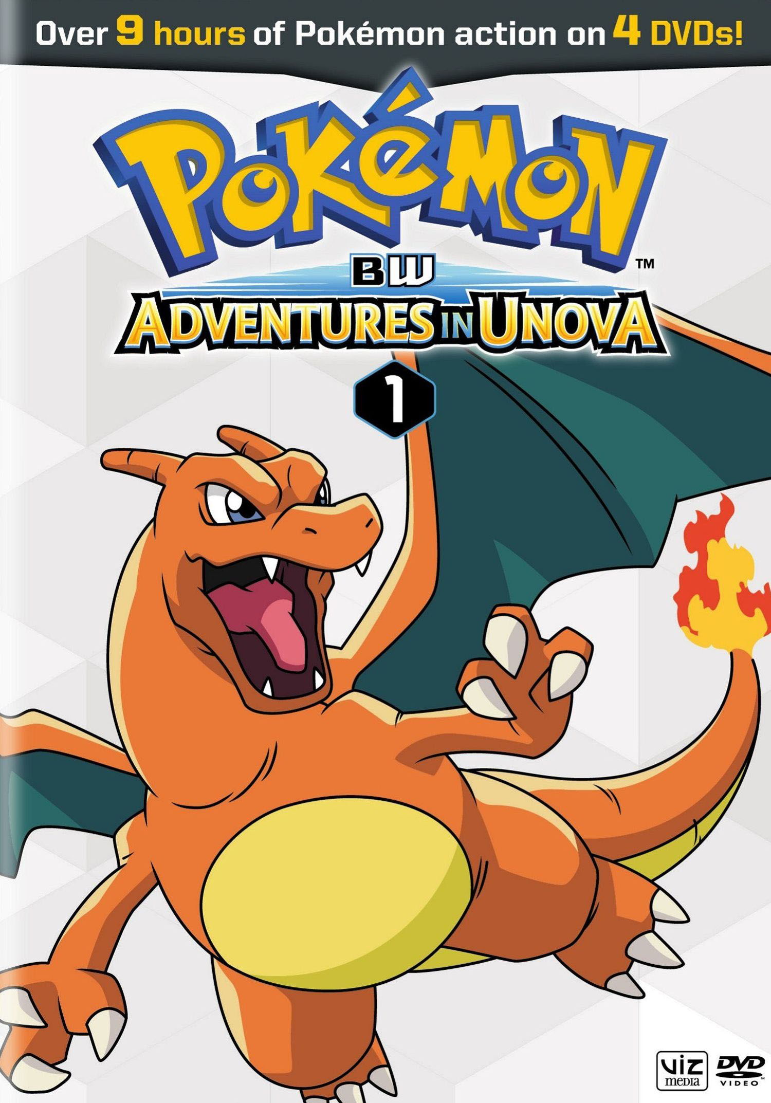 Pokemon Black White Adventures In Unova Vol 1 4 Discs Dvd Best Buy
