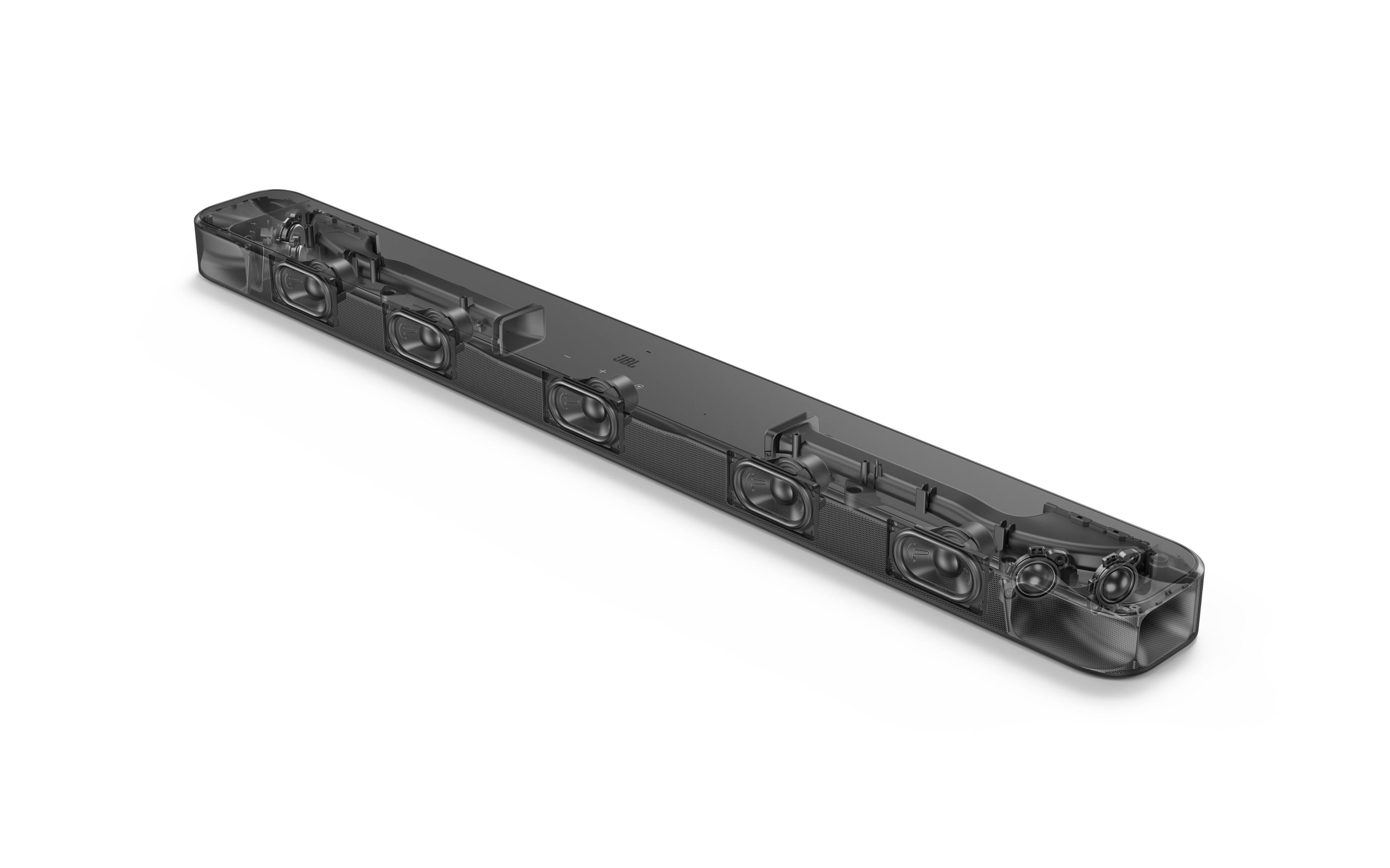 Alt View 5. JBL - BAR300MK2 5.0 Soundbar with Dolby Atmos - Black.