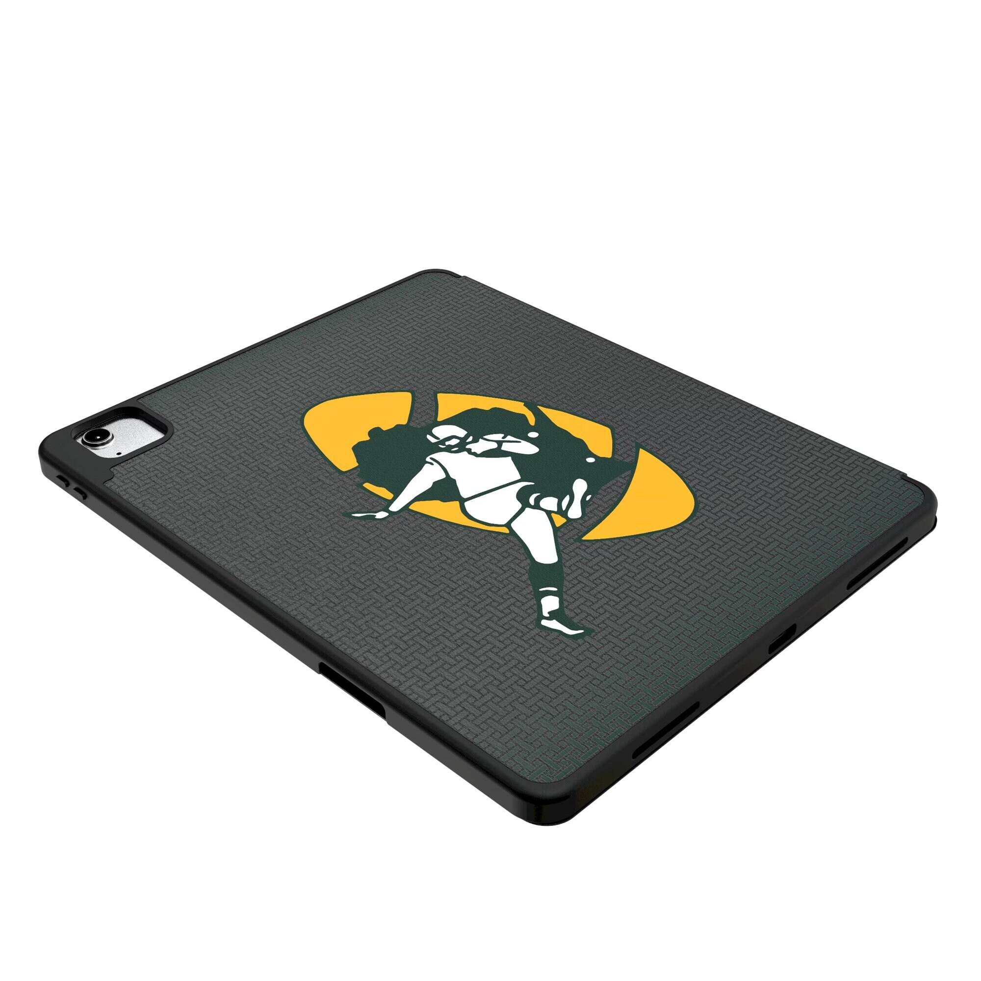 Alt View 2. Keyscaper - Green Bay Packers iPad Case - 13in Air M2/M3 - Black.
