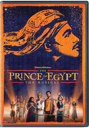 Front. The Prince of Egypt: The Musical - DVD.