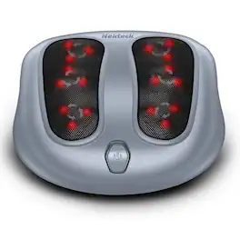 Nekteck - Shiatsu Heated Electric Kneading Foot Massager - Gray
