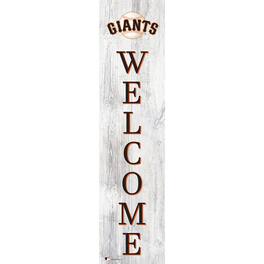 Fan Creations - San Francisco Giants 48'' Welcome Leaner - Multicolor