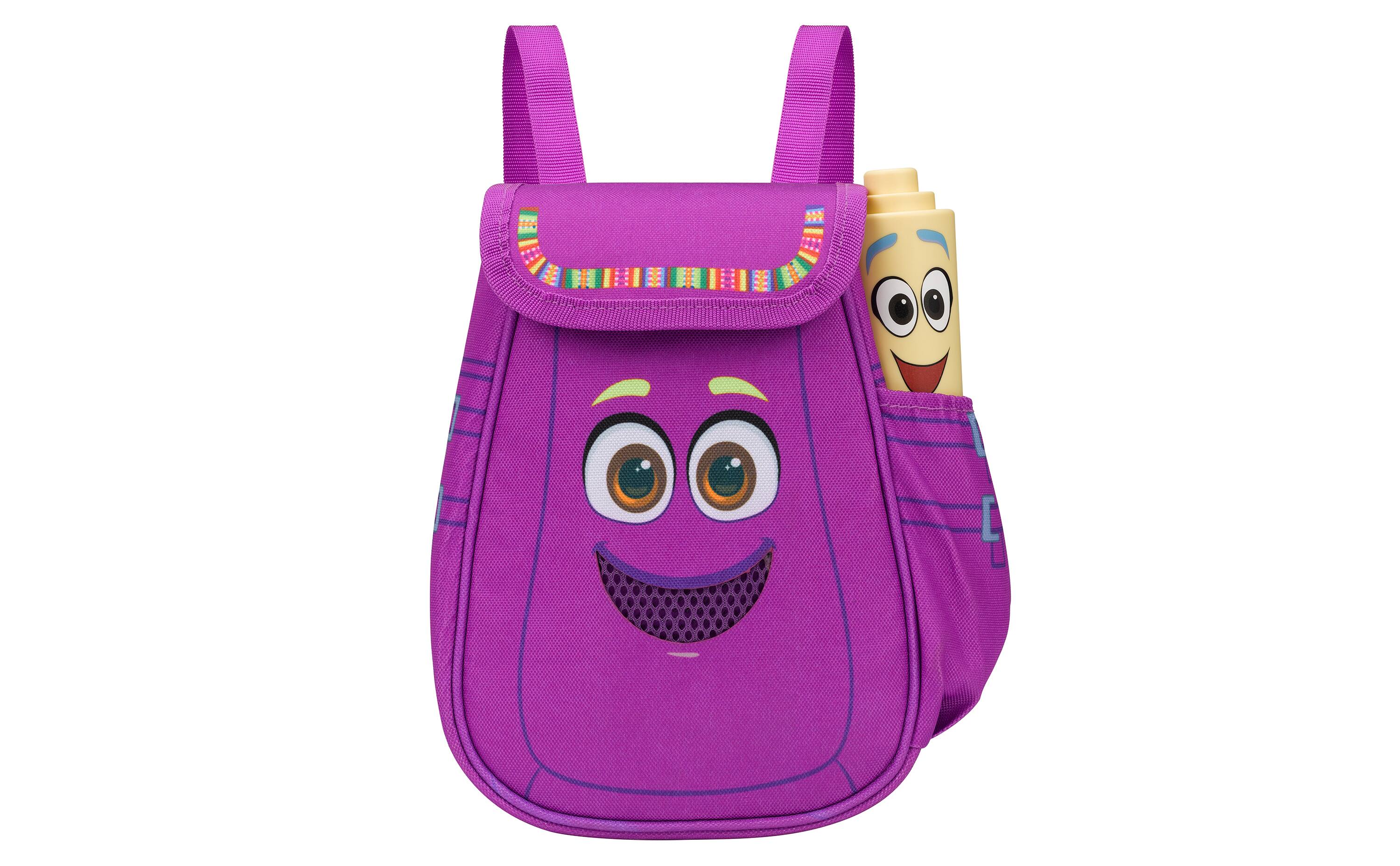 Front. eKids - eKids Dora Bluetooth Karaoke Boombox with Microphone for Kids - Purple.