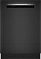Bosch - 500 Series 24" Top Control Smart Built-In Stainless Steel Tub Dishwasher with 3rd Rack and Zone Wash, 44 dBA - Black
