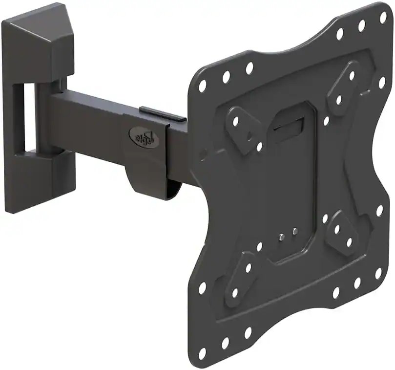 ELG - FULL20 Full Motion TV Wall Mount with VESA 200x200mm Tilt and Swivel for 15 to 58 inch TVs - Black