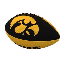 Logo Brands - Iowa Hawkeyes Pinwheel Logo Junior Football - Multicolor