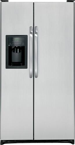 Best Buy: GE 21.9 Cu. Ft. Side-by-Side Refrigerator with Thru-the-Door ...