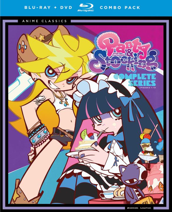 Panty  Stocking with Garterbelt: The Complete Series [5 Discs]  [Blu-ray/DVD] - Best Buy
