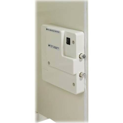 Alt View 13. First Alert - 0.3-0.9 Cu. Ft. Expandable Antitheft Wall Safe with Electronic Keypad Lock.