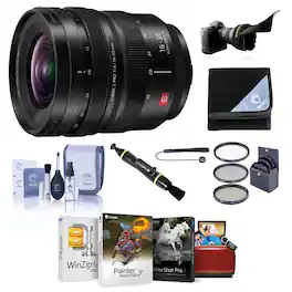 Bundle - Panasonic - LUMIX S PRO 16-35mm f/4 Lens for L Mount with Mac Software Kit
