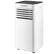 Alt View 8. Costway - Portable Air Conditioner Cools up to 300 sq.ft 6000 BTU (10000 BTU ASHRAE) Evaporative Air Cooler Dehumidifier - White.