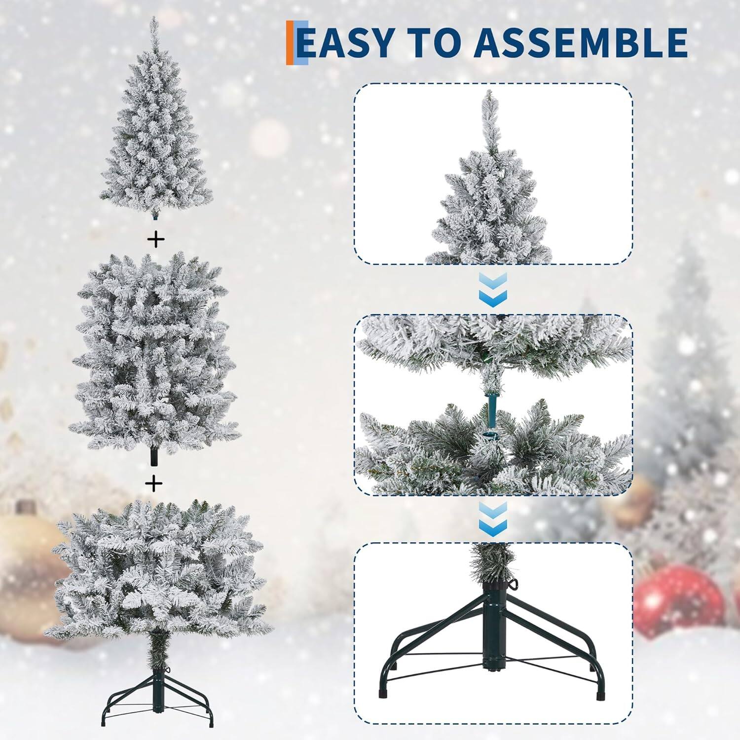 EASY TO ASSEMBLE

+ + +