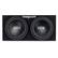 Alt View 7. MTX - MTX 12" 1200W Max Car Audio Dual Loaded Subwoofer Set with Car Audio Amplifier - Black.