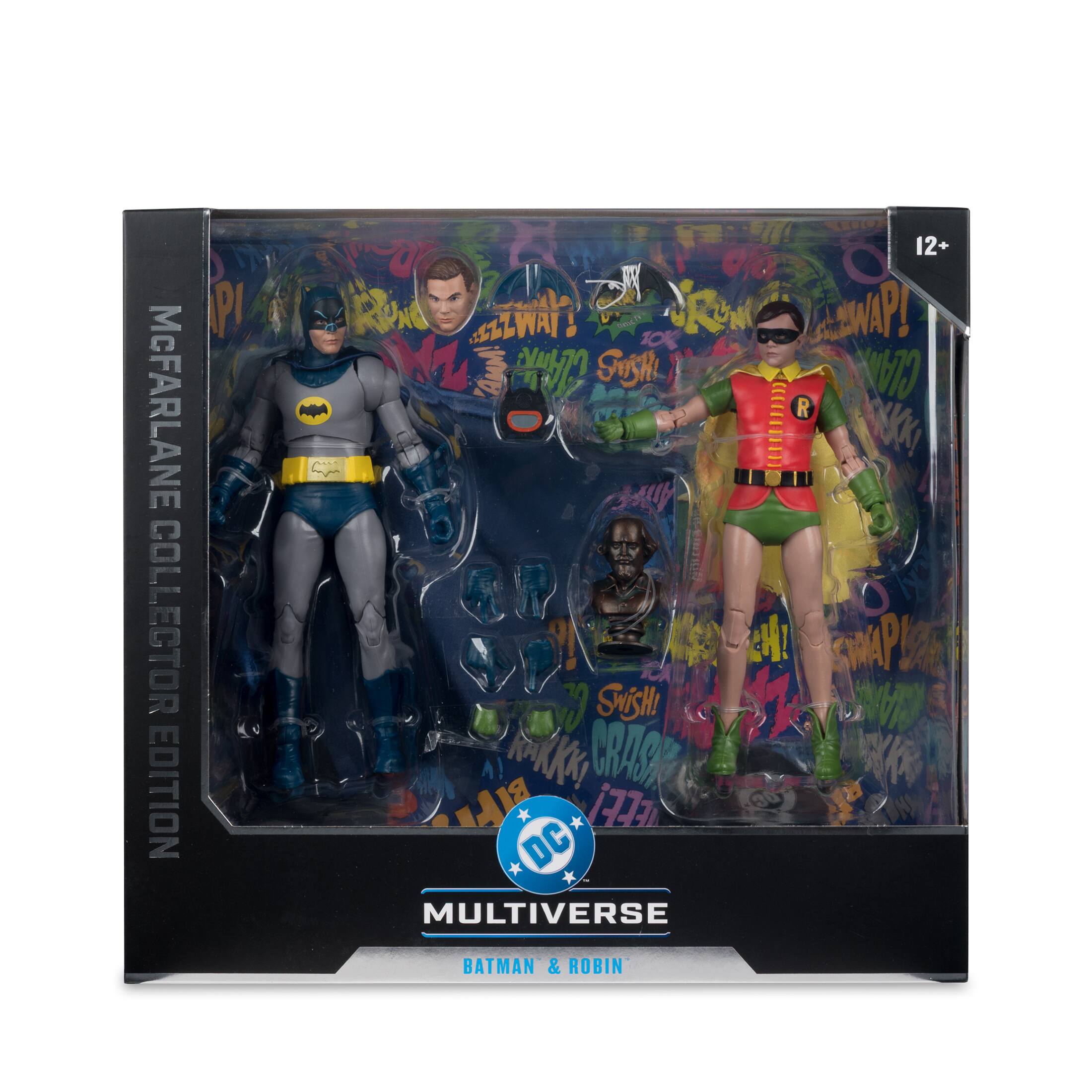 McFARLANE COLLECTOR EDITION

12+ Resie SELZWAY! F1/200 WAP! 10K "! CLANK FISH! CLA R KKK! S CH! SWAPLAH! C SWISH! CIAN A! RAKKK! CRASA BILL FLEE! DC MULTIVERSE

BATMAN & ROBIN