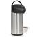 Front. MegaChef - MegaChef 5.3 Quart Stainless Steel Vacuum Body Pump Cap Air Pot - Silver.