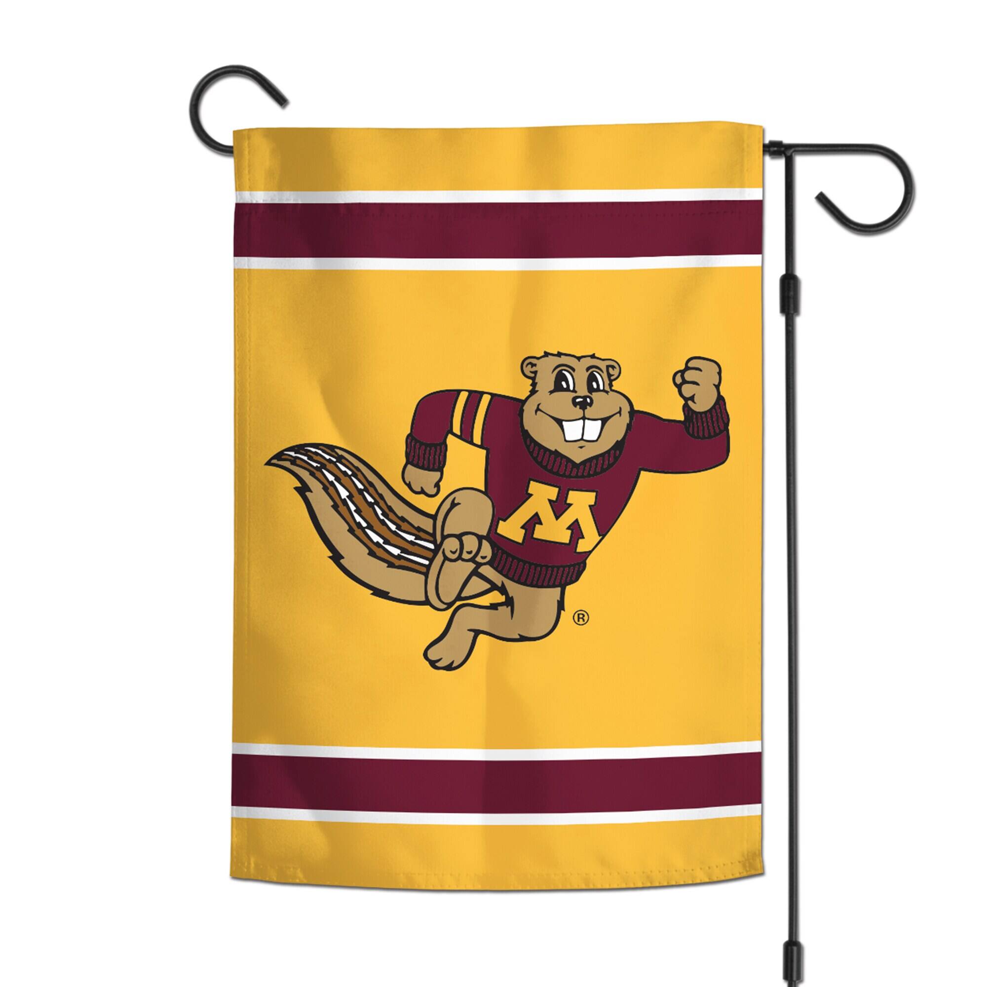 Alt View 1. WinCraft - Minnesota Golden Gophers 12'' x 18'' Double-Sided Garden Flag - Multicolor.