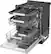 Alt View 17. LG - FlushFit 24" Top Control Smart Built-In Stainless Steel Tub Dishwasher with 3rd Rack, 1 Hour Wash & Dry Cycle and 44dBA - PrintProof Stainless Steel.