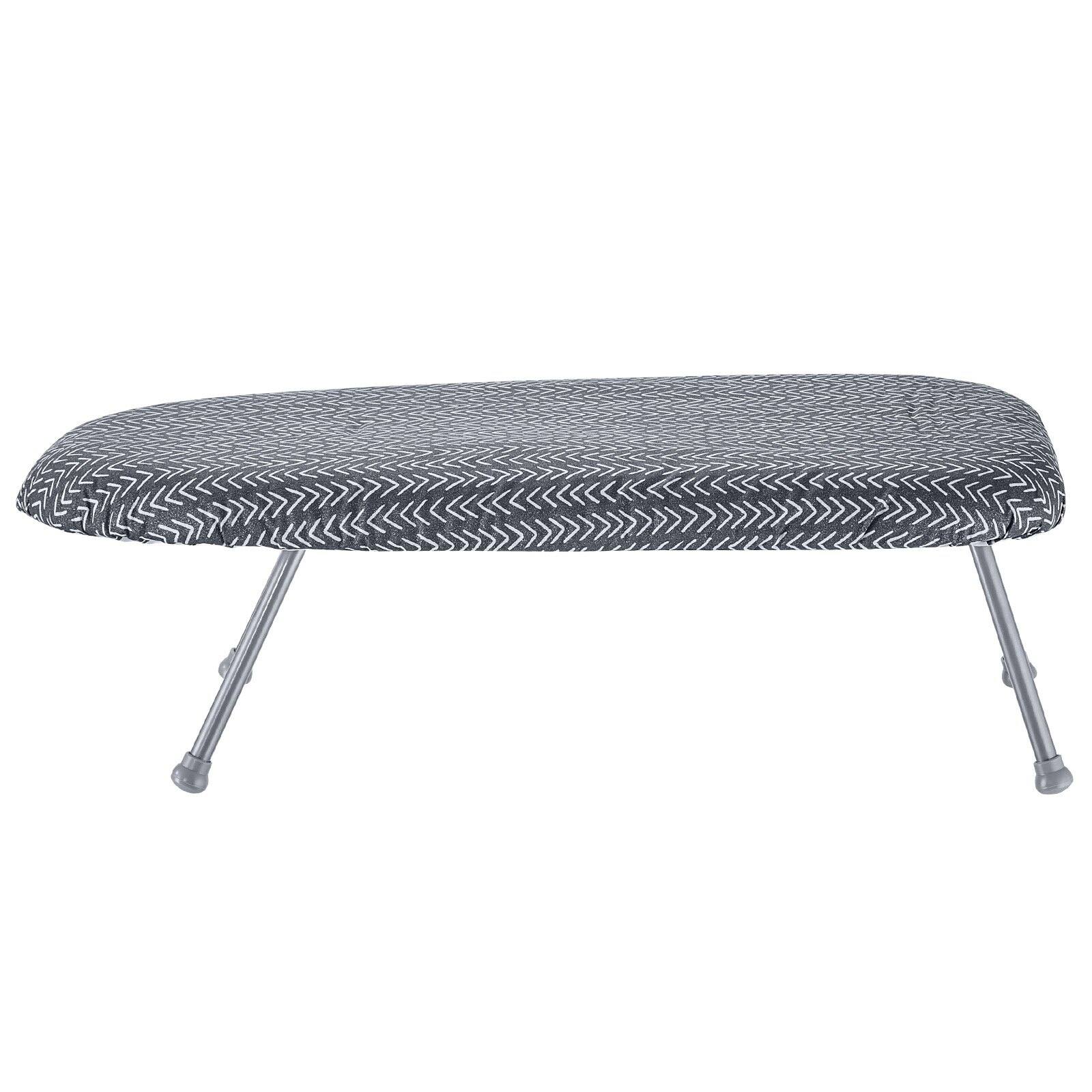 Alt View 9. Glintex - Tabletop Ironing Board 23.4x14.4 Foldable Mini Iron Board with Heat Resistant Cotton Cover for Travel and Small Spaces.