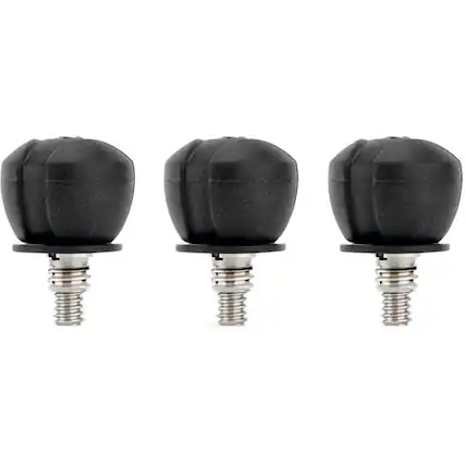 Front. 3 Legged Thing - 3 Legged Thing Little Bootz Dual Threaded Tripod Boots, 3-Pack.