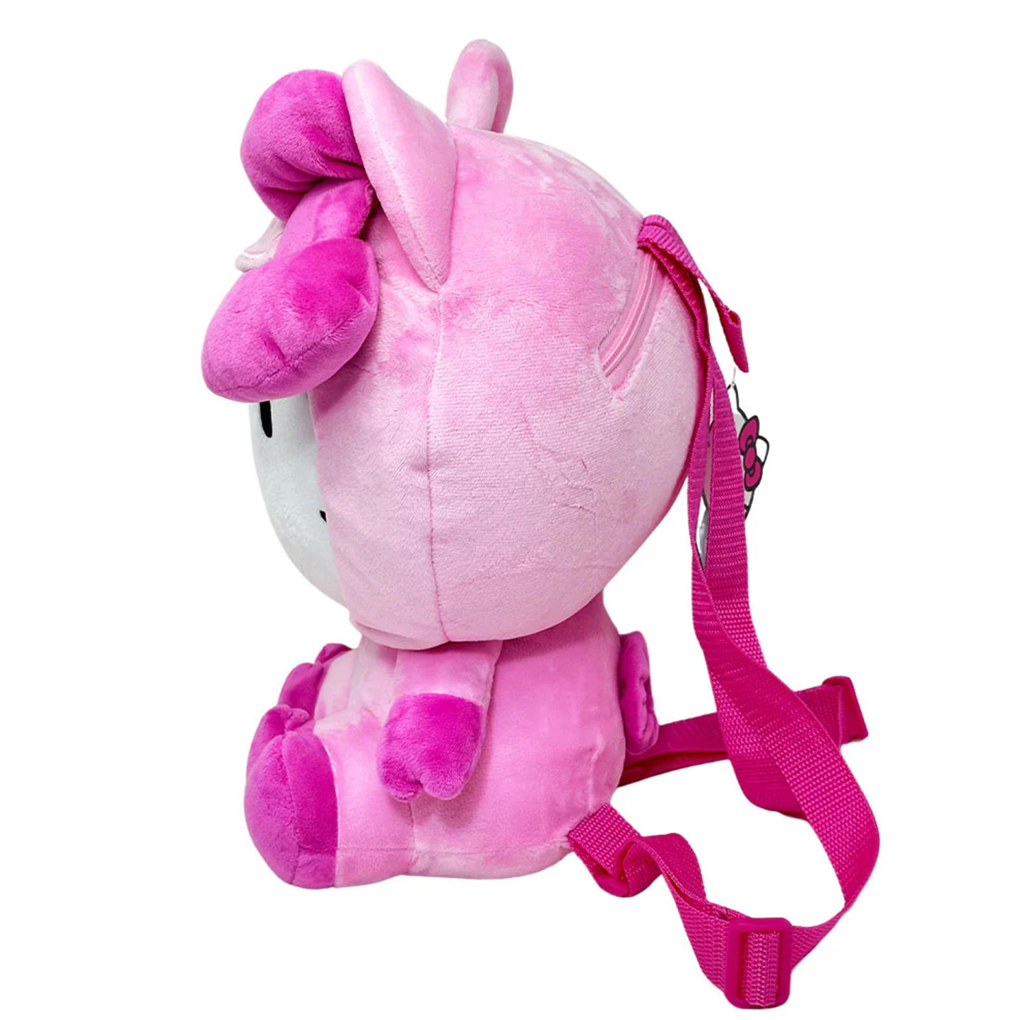 Alt View 1. Hello Kitty - Sanrio Hello Kitty Piggy 15 Inch Plush Backpack - Pink.