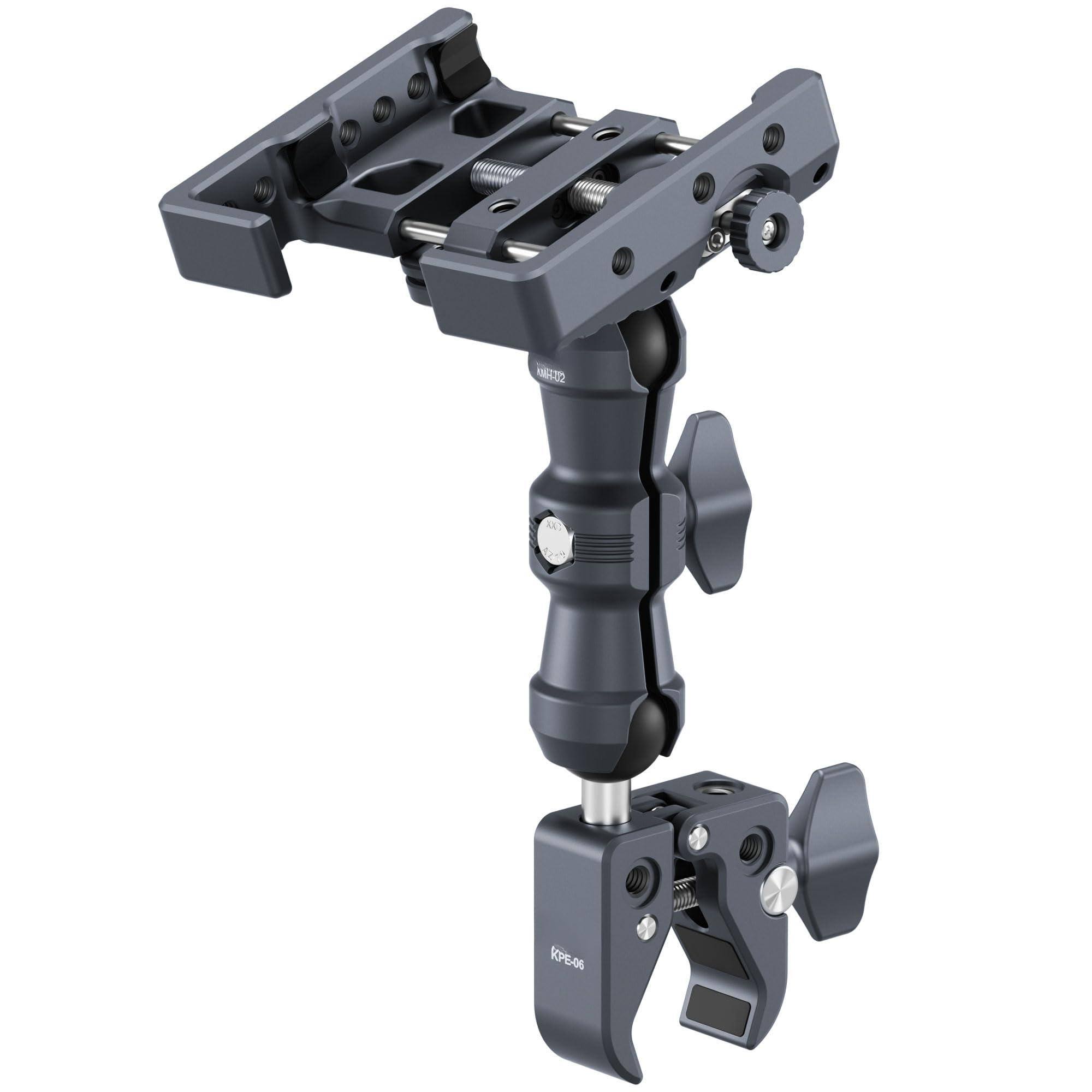 Alt View 5. OMOMMD - Riding Phone Holder Kit Include Dual Socket Arm handlebar Strong Rod Clamp adjustable Clip Suitable For 5 5... - KPS-13.