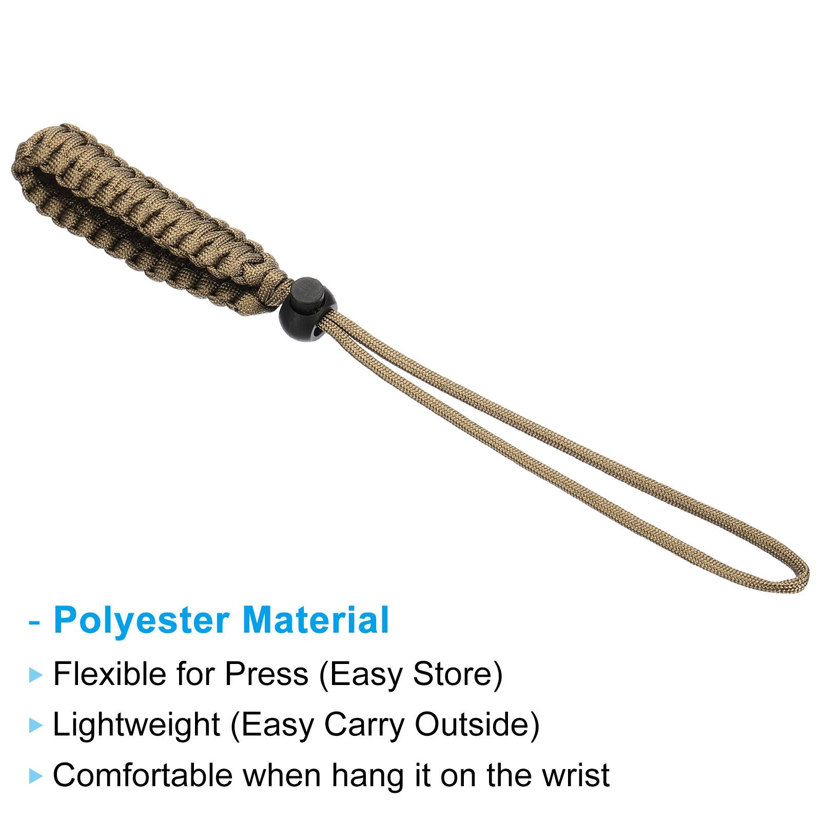 - Polyester Material
  - Flexible for Press (Easy Store)
  - Lightweight (Easy Carry Outside)
  - Comfortable when hang it on the wrist