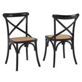 Modway - Gear Dining Side Chair Set of 2 - Black