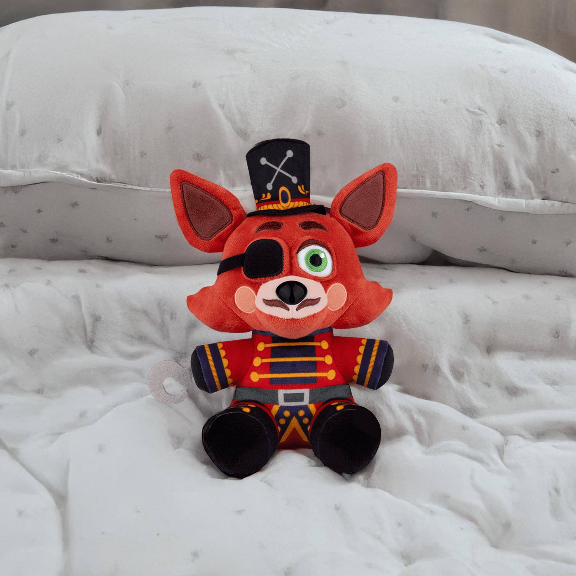 Alt View 3. Funko - Five Nights At Freddy's 7 Inch Plush | Nutcracker Foxy - Red.