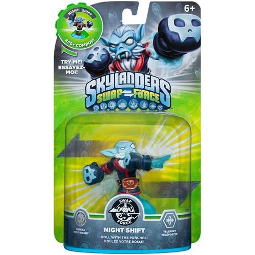 Front Standard. Skylanders: SWAP Force Character Pack (Night Shift) - Xbox 360.