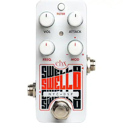 I FILTER I VOL ATTACK I - + FREQ. MOD ehx SWELLR SUELLO NYC DSP