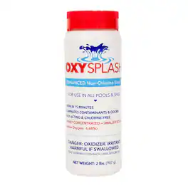 API - OXSP2 Oxy Splash Swimming Pool Water Treatment, 2 Pounds - White