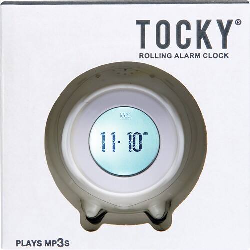 Alt View Standard 2. Nanda Home - Tocky Digital Alarm Clock - White.