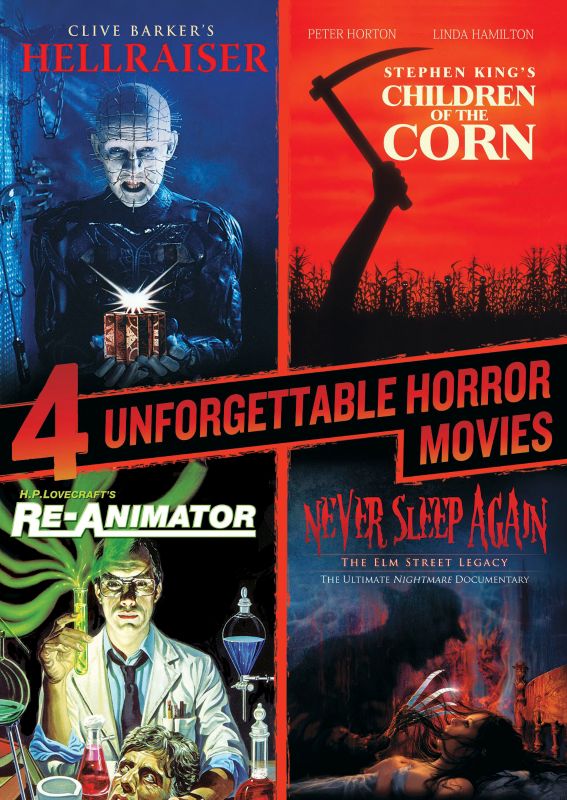 4 Unforgettable Horror Movies [3 Discs] [DVD]