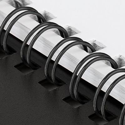 Alt View 4. AT-A-GLANCE - 2026 8.25" x 11" Weekly Appointment Book, Faux Leather Cover, Black - Black.