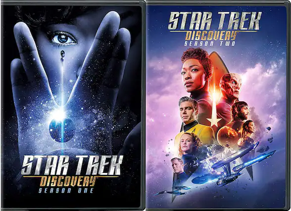 Front. Star Trek: Discovery: Seasons One and Two - DVD.