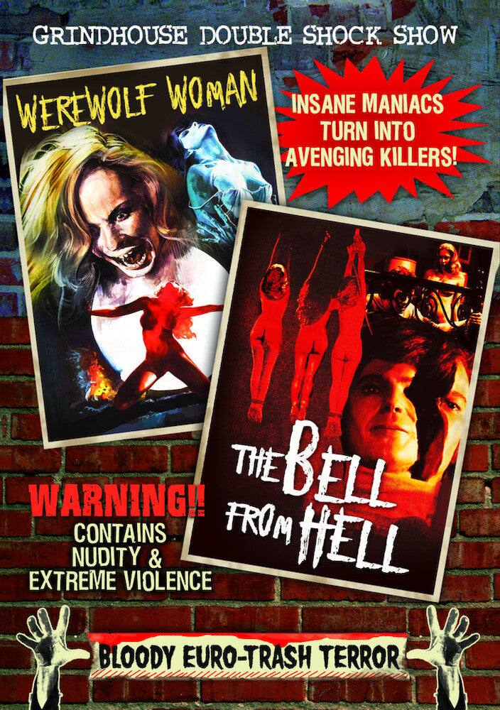 Front. Grindhouse Double Shock Show: Werewolf Woman (1976) / - DVD.