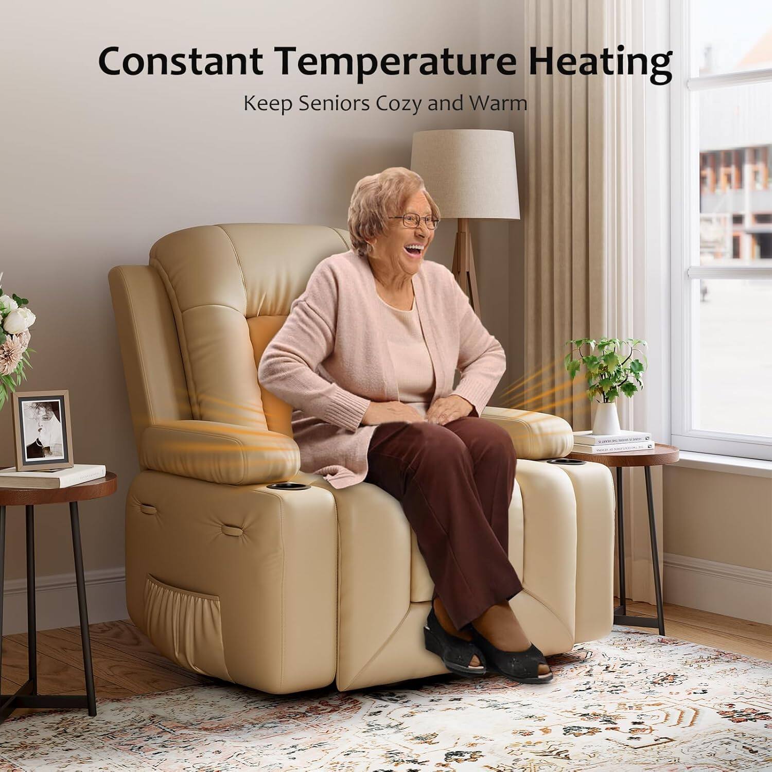 Constant Temperature Heating  
Keep Seniors Cozy and Warm