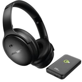 Bundle - Bose - QuietComfort Wireless Noise Cancelling Headphones, Bluetooth Over Ear Headphones with Up To 24 Hours of Battery