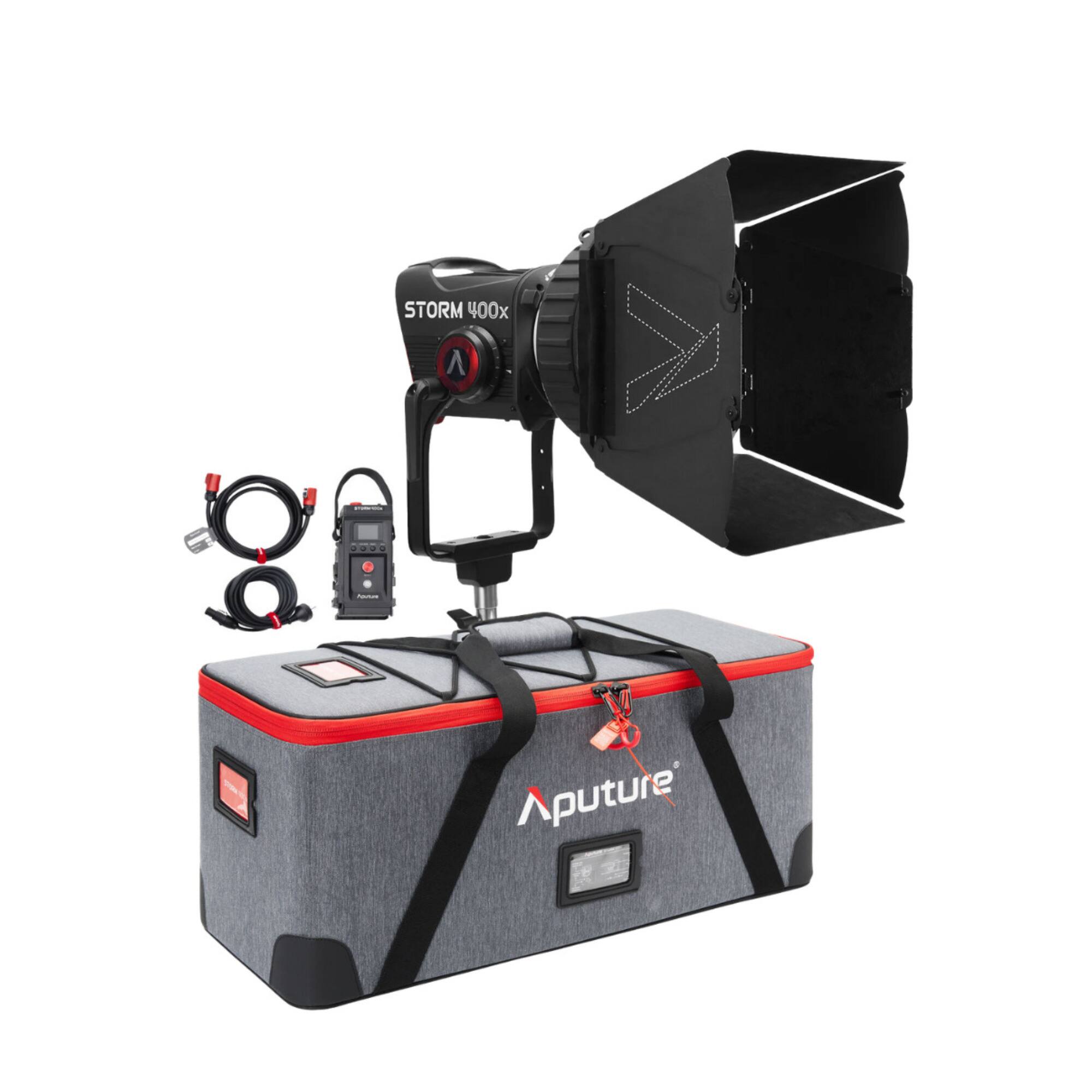 Aputure - STORM 400x Tunable White LED Monolight (V-Mount) Bundle