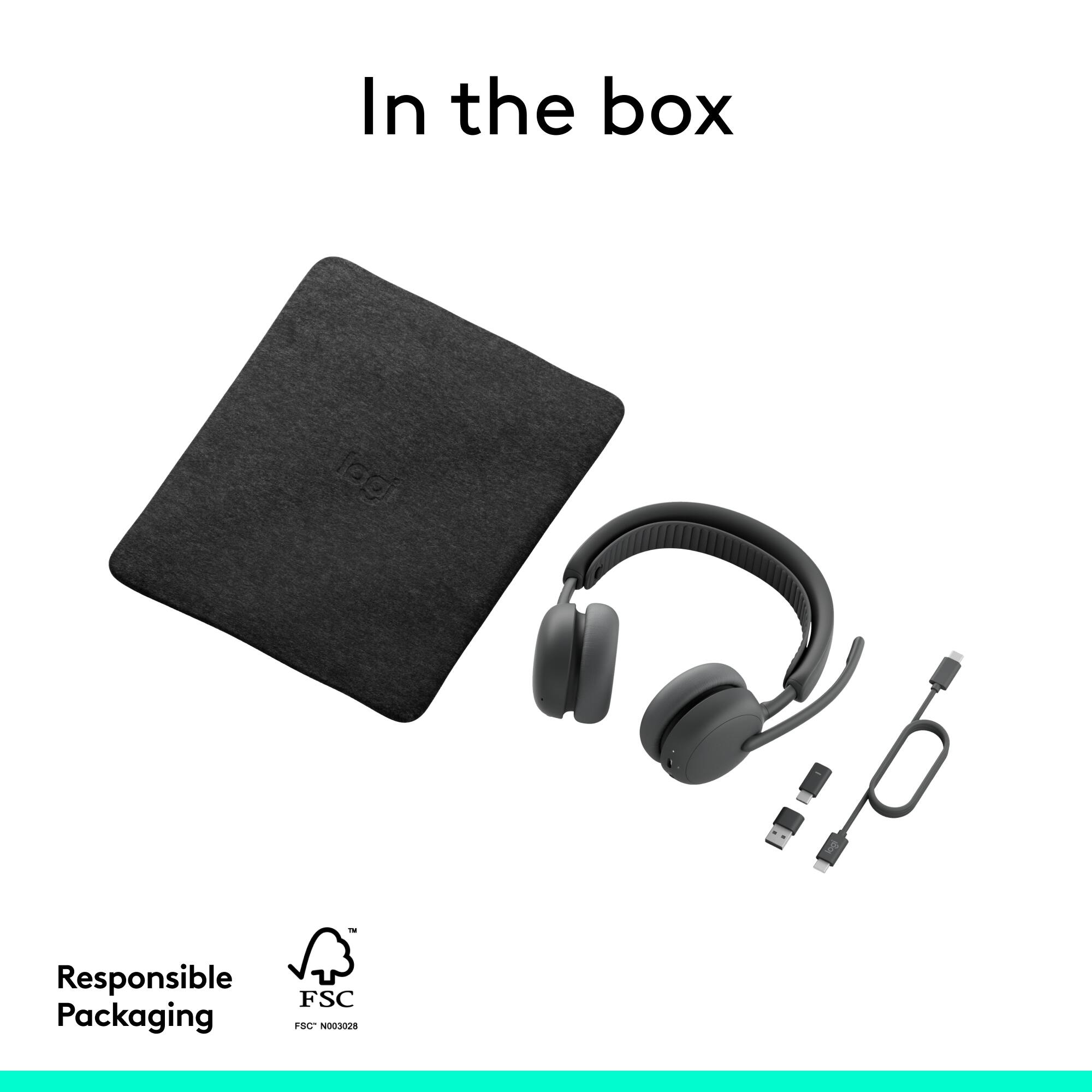 Logitech Zone Wireless 2 ES Noise Cancelling Headset for Business