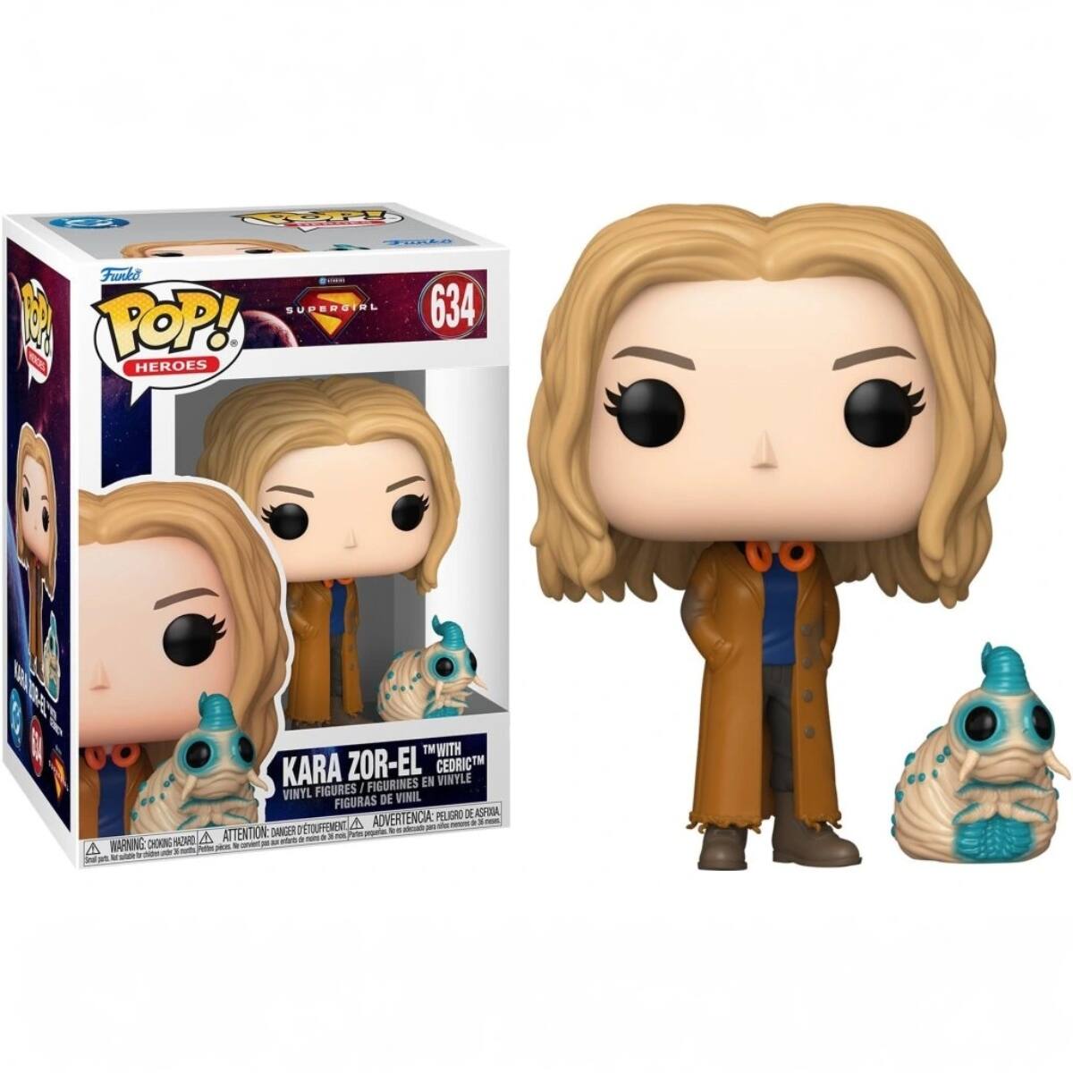 Funko - Supergirl: Kara Zor-El w Cedric #634 - Multicolor