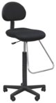 Front Zoom. Studio Designs - Maxima II Drafting Chair - Black.