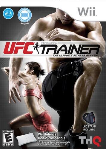 Front Standard. UFC Personal Trainer - Nintendo Wii.