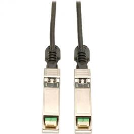 Tripp Lite - by Eaton SFP+ 10Gbase-CU Passive Twinax Copper Cable SFP-H10GB-CU1M Compatible Black 1M (3.28 ft.)