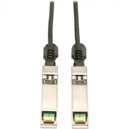 Front. Tripp Lite - Tripp Lite by Eaton SFP+ 10Gbase-CU Passive Twinax Copper Cable SFP-H10GB-CU1M Compatible Black 1M (3.28 ft.).