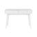Angle. Linon Home Décor - Rosita Two-Drawer Writing Desk - White.