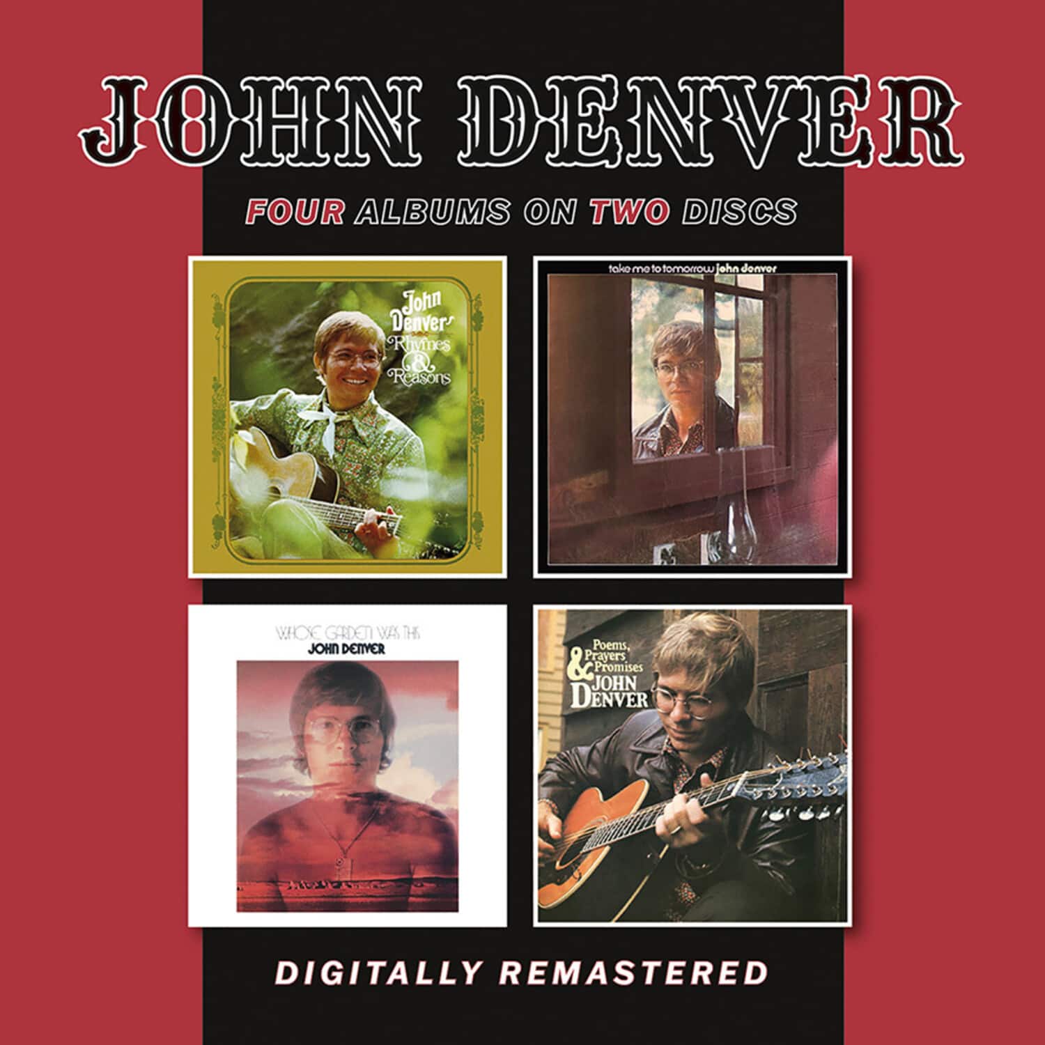 John Denver - Rhymes & Reasons / Take Me To Tomorrow / Whose Garden Was This Poems, Prayers & - COMPACT DISCS [CD] price history on PriceWatchPro