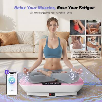 MERACH Vibration Plate Weight Loss Whole Body Workout Fitness Exercise Machine MERACH Vibration Plate Weight Loss Whole Body Workout Fitness Exercise Machine